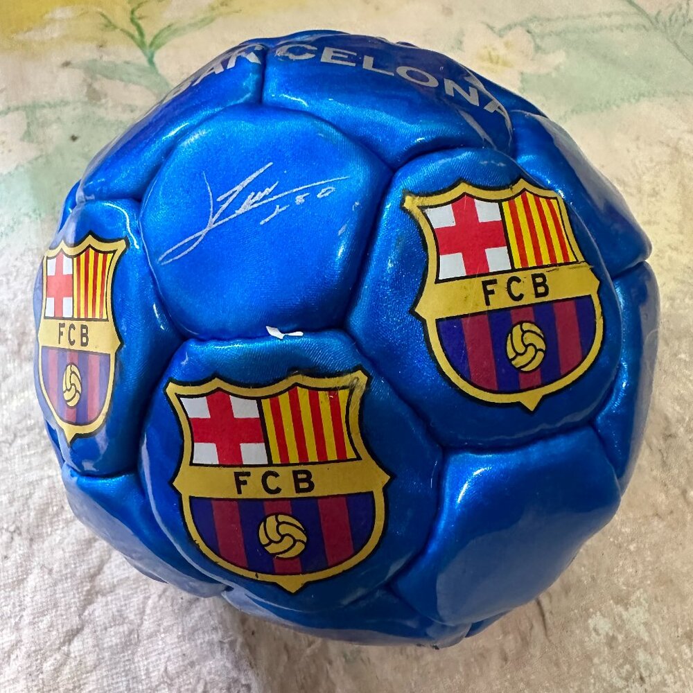 Mini Soccer Blue Ball FC Official Barcelona Futbol Josma Sport 2000